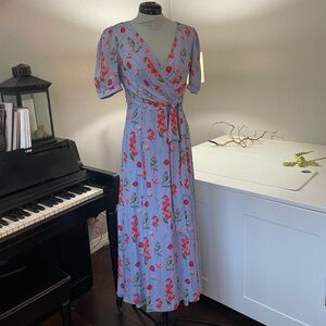 Carolina Herrera Silk Floral Dress